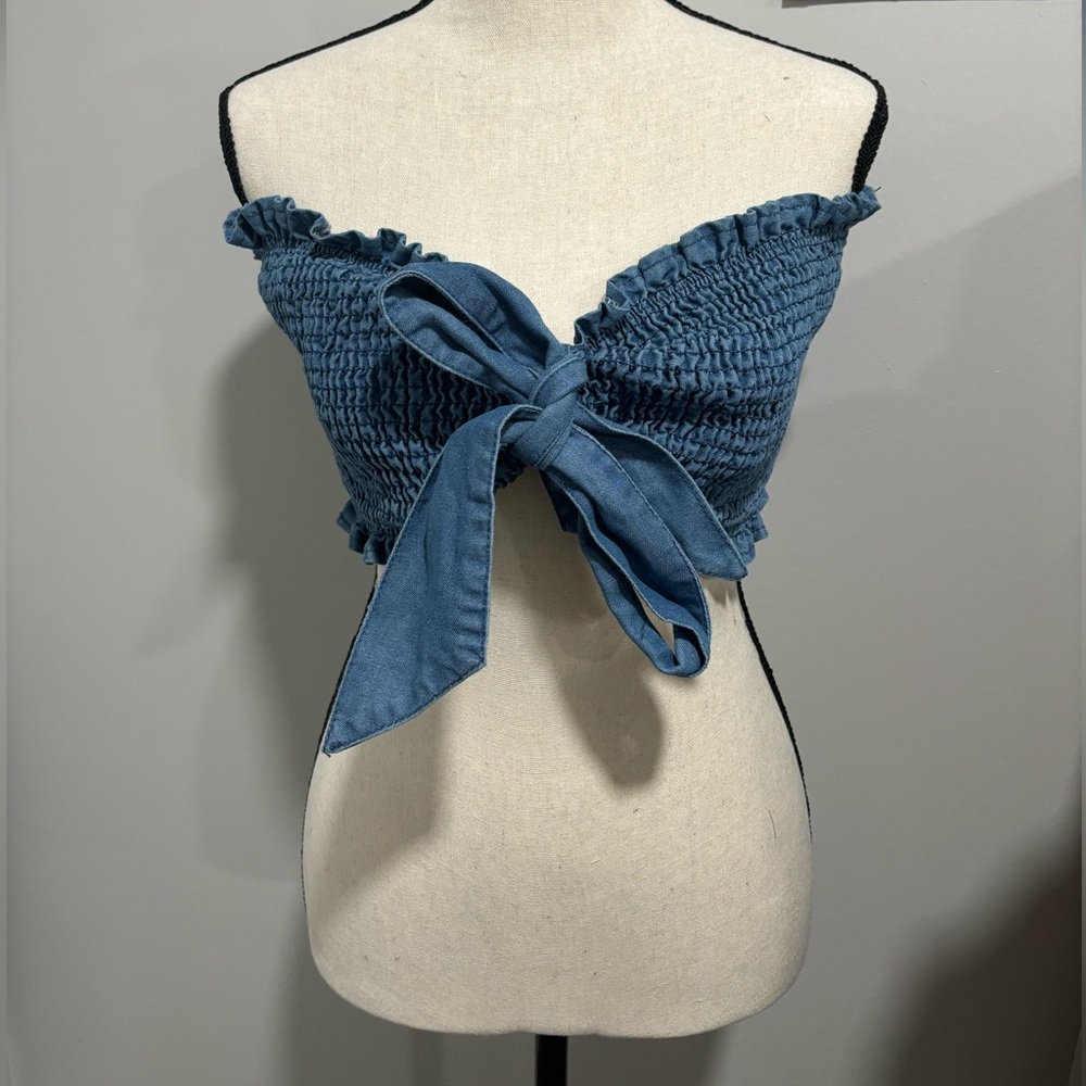 Crop top denim